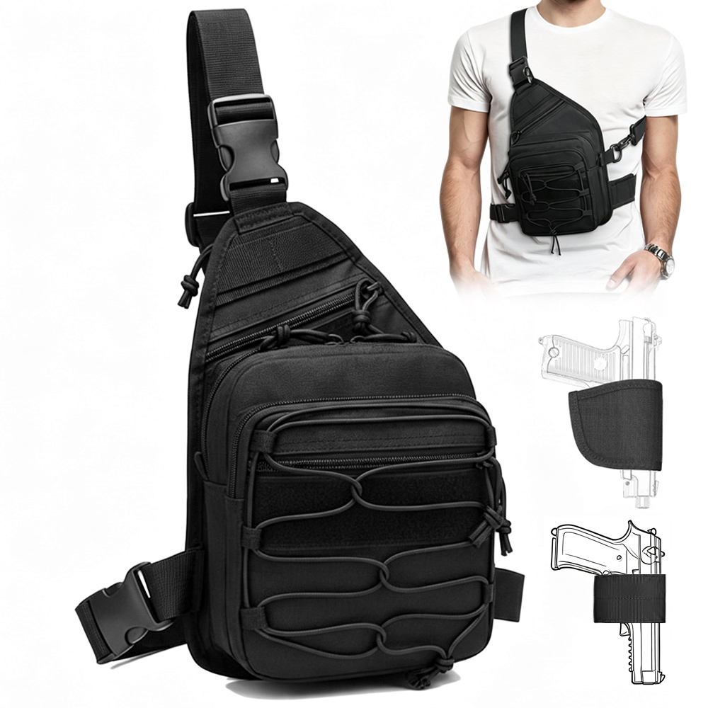 Edc Carry Gun - Tactical Pistol Gun Storage Bag Concealed