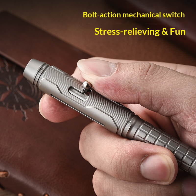 Portable Titanium Alloy EDC Ta - Pen Tactical Glass recension och pris
