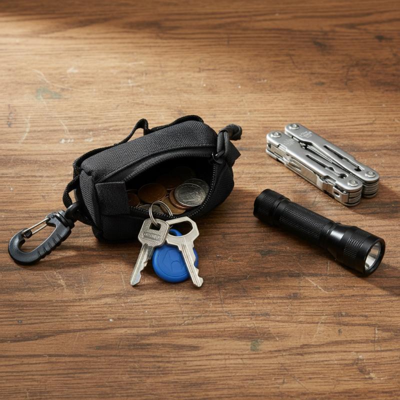 Outdoor EDC Pouch, Zipper Key  - Edc Concealed Carry recension och pris
