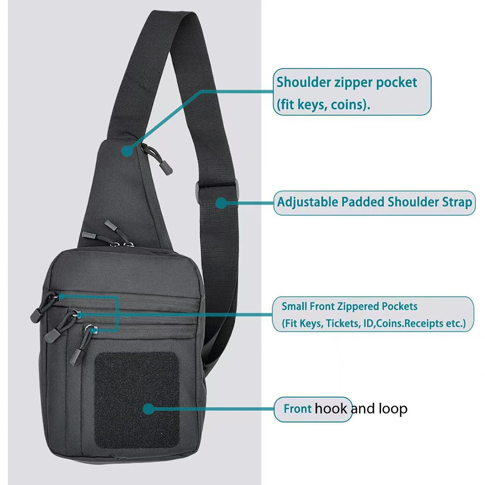 Bag for Men & Women - EDC Shou - Edc Concealed Carry recension och pris
