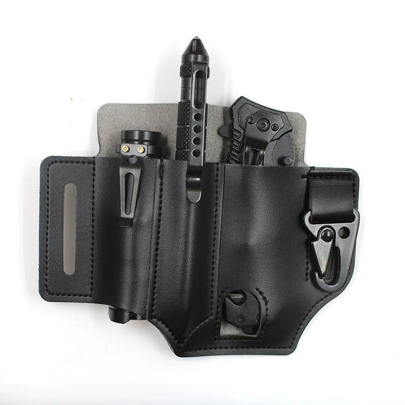 EDC PU Leather Tool Pouch Mult - Edc Carry Pocket Pouch recension och pris