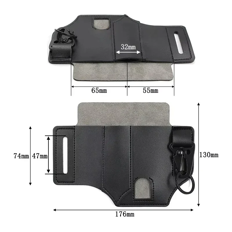 EDC PU Leather Tool Pouch Mult - Edc Carry Pocket Pouch recension och pris