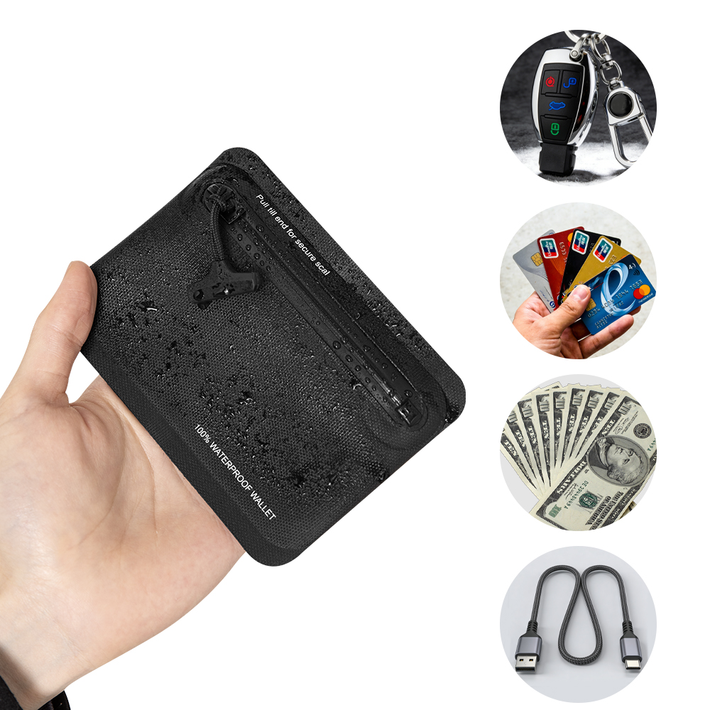 Waterproof Zipper Coin Purse O - Edc Carry Coins recension och pris