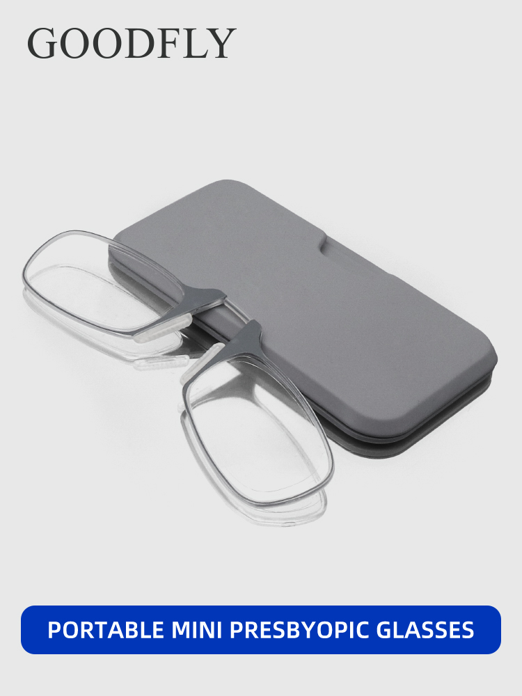 Mini Presbyopic Reading Glasse - Wallet Slim Titanium recension och pris