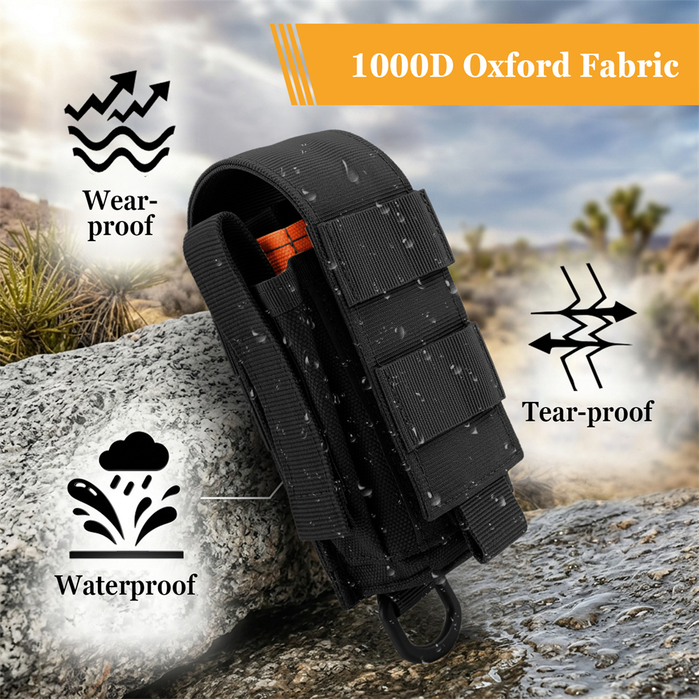 Tactical Flashlight Pouch Outd - Edc Carry Pocket Pouch recension och pris