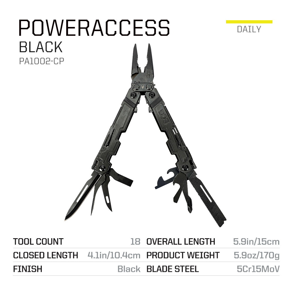 SOG PowerAccess 18 in 1 Pocket - Edc Everyday Carry Gear recension och pris