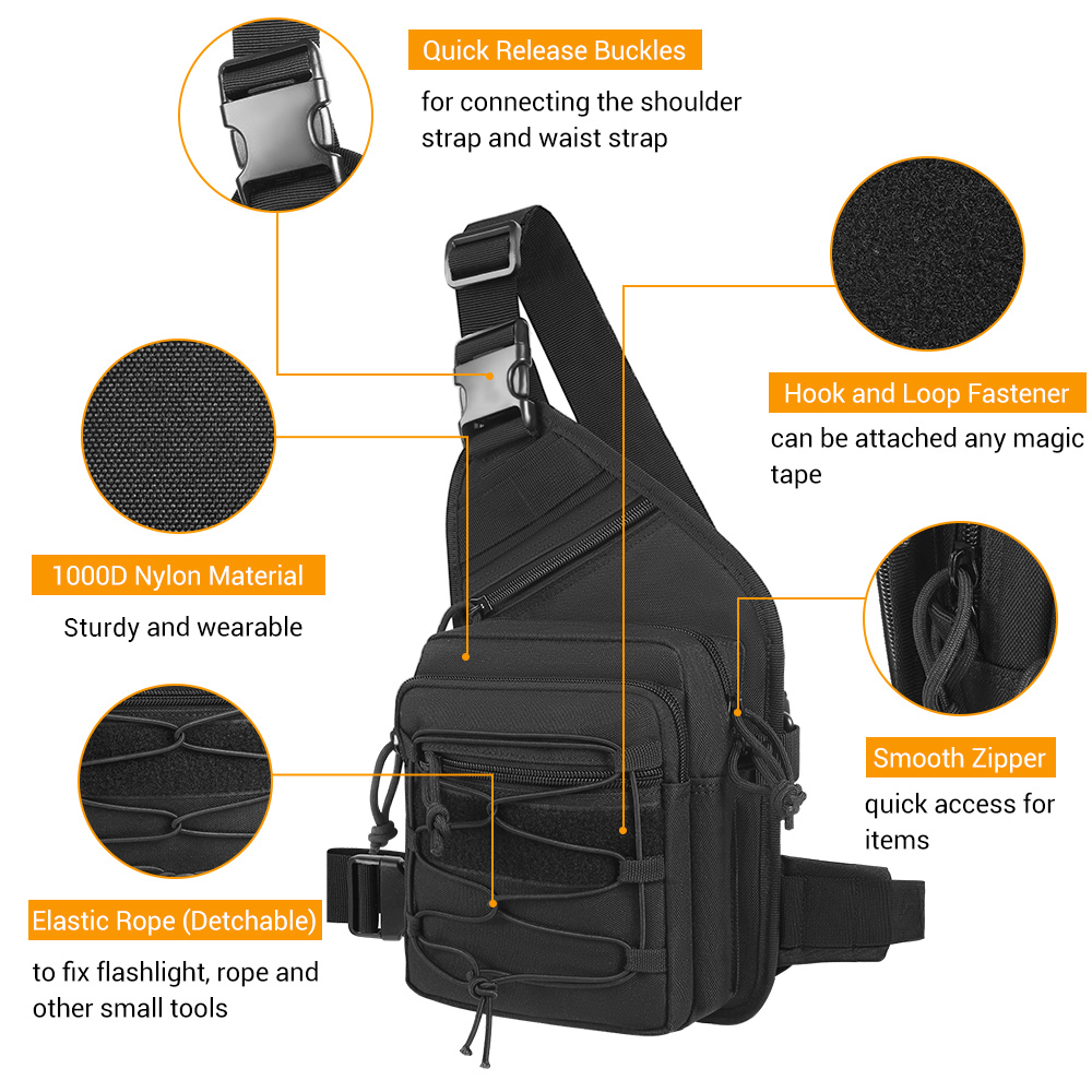 Tactical Pistol Gun Storage Ba - Edc Carry Gun recension och pris