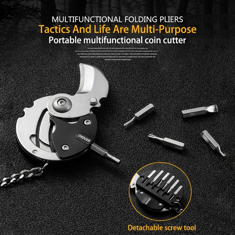 Multifunctional Folding Coin K - Edc Carry Coins recension och pris