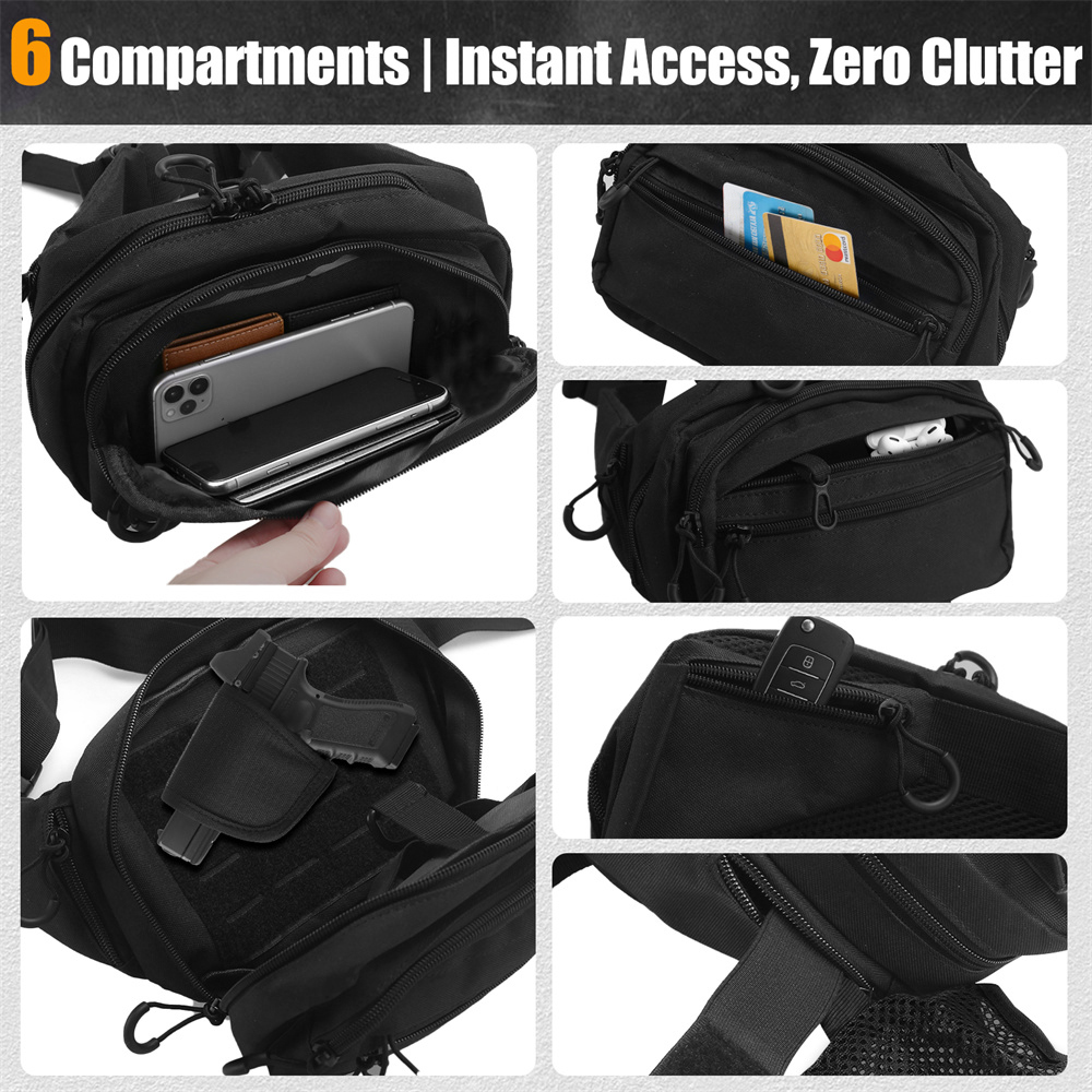 Tactical Pistol Gun Bag Concea - Edc Carry Gun recension och pris