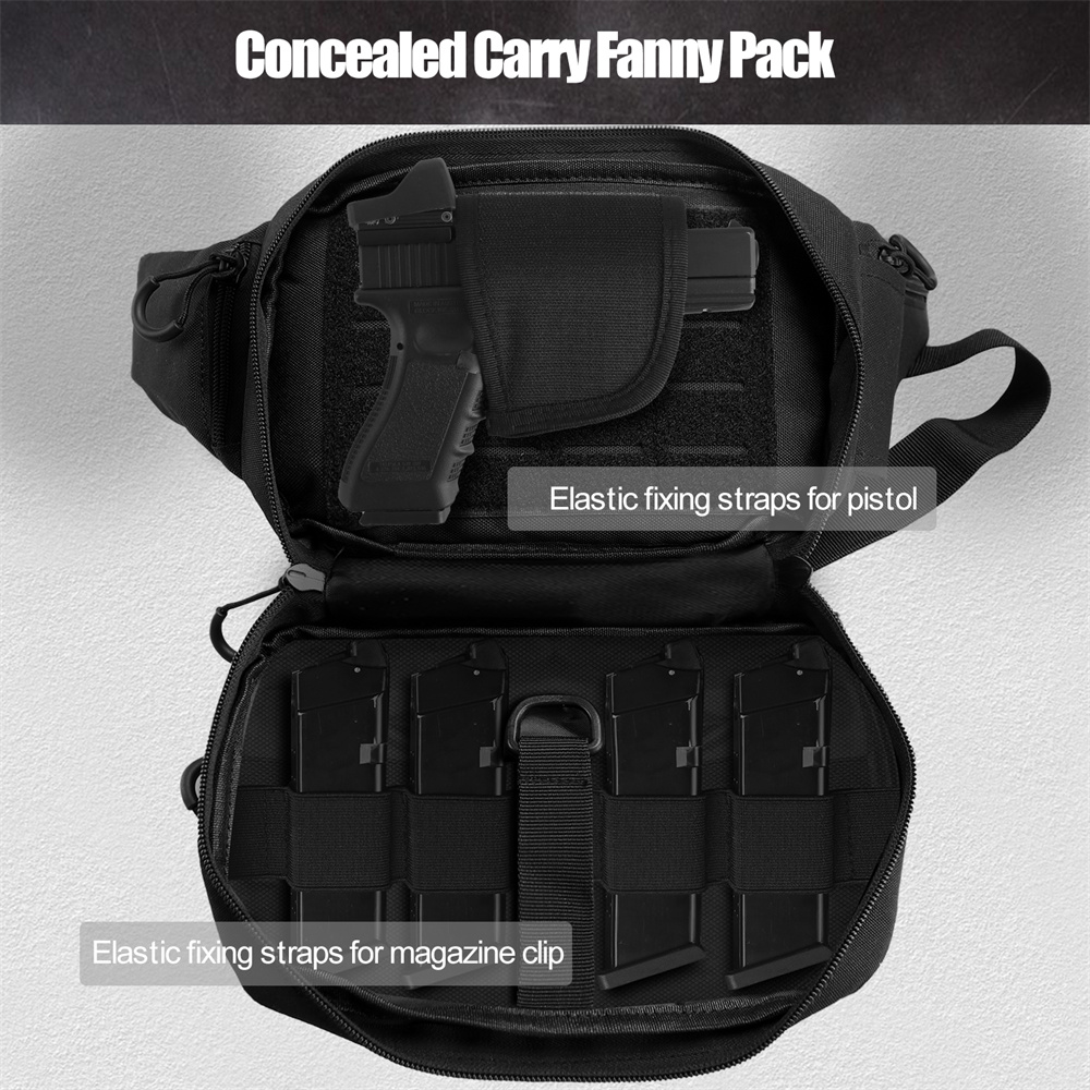 Tactical Pistol Gun Bag Concea - Edc Carry Gun recension och pris