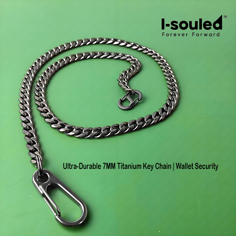 7MM Titanium Wallet Chain for  - Wallet Slim Titanium recension och pris