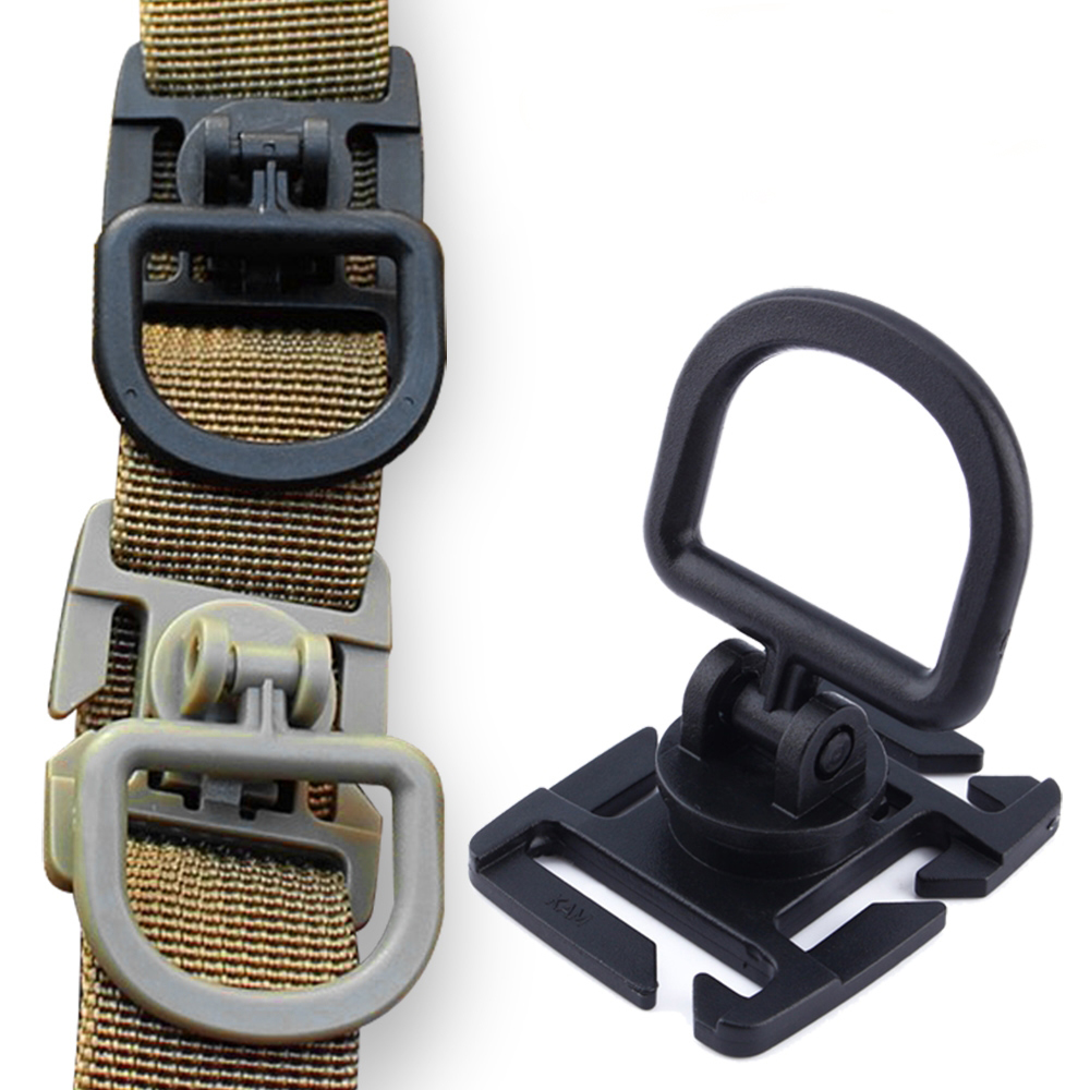 4Pcs 360 Rotation D-Ring Clips - Edc Concealed Carry Belt recension och pris