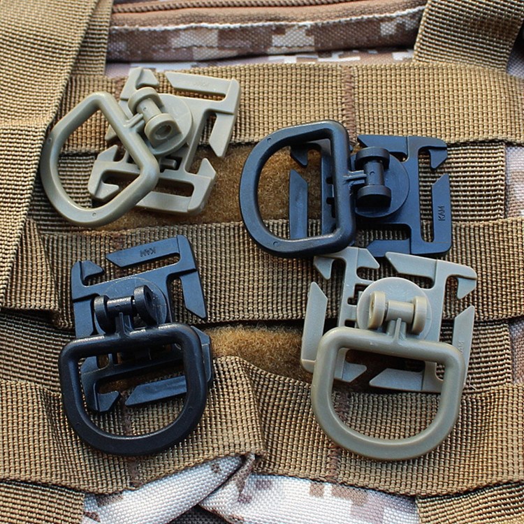 4Pcs 360 Rotation D-Ring Clips - Edc Concealed Carry Belt recension och pris