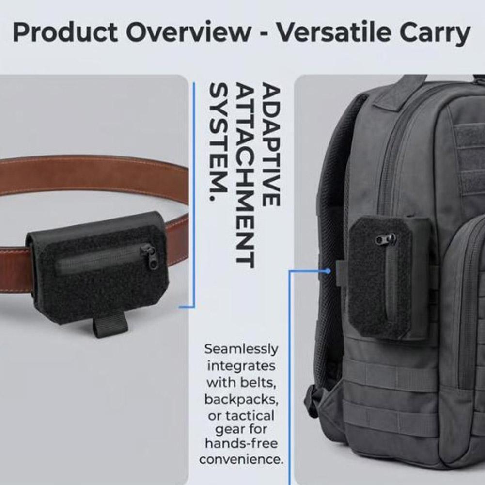 Compact Belt Pouch Mini EDC Po - Edc Concealed Carry Belt recension och pris