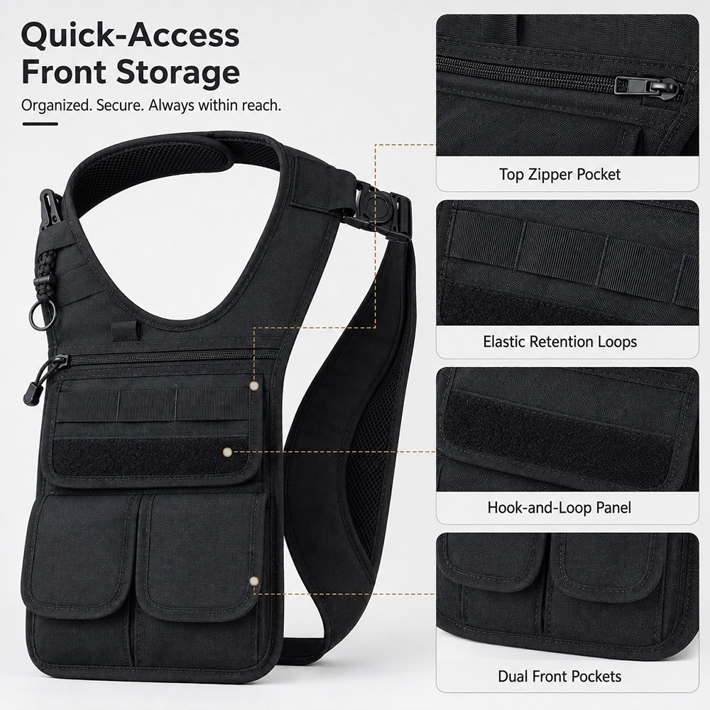 Tactical Concealed Underarm To - Edc Carry Pocket Pouch recension och pris