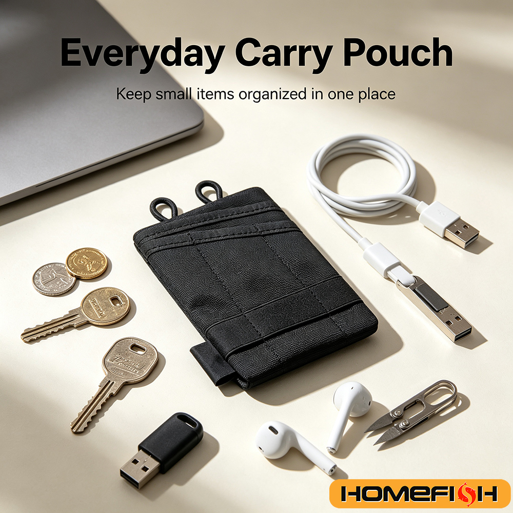 EDC Organizer Pouch with DIY P - Edc Carry Pocket Pouch recension och pris