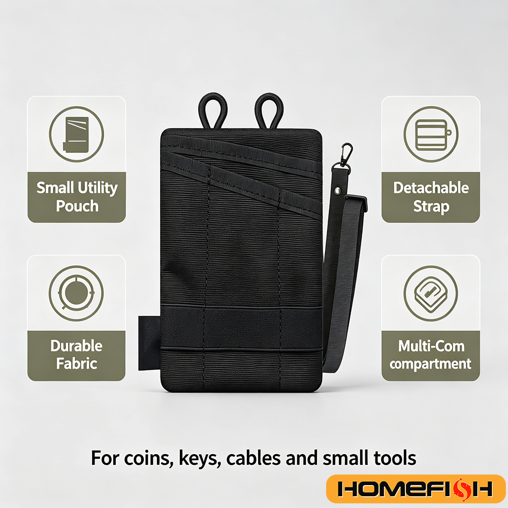 EDC Organizer Pouch with DIY P - Edc Carry Pocket Pouch recension och pris