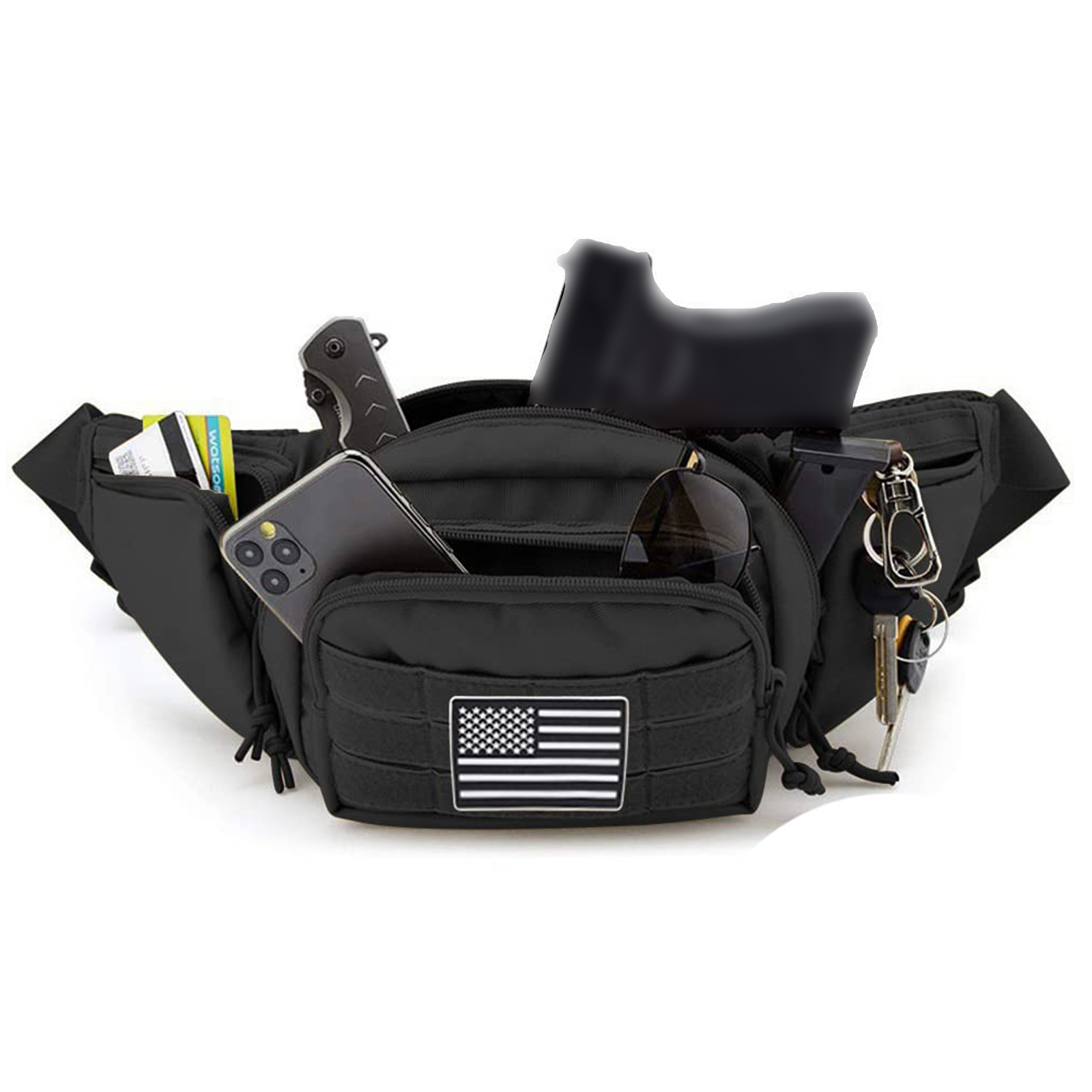 Tactical Fanny Pack Gun Holste - Edc Carry Gun recension och pris